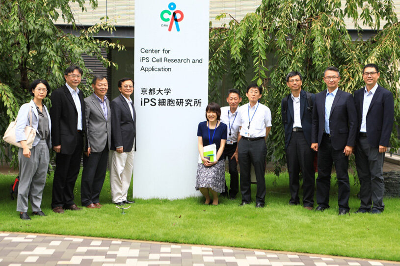 新原生與京都大學 CiRA 合影